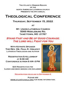 Conference flyer